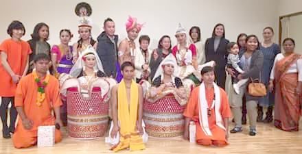 Sinam Basu and his performing Troupe promoting Manipuri Dance at Vietnam and Japan :: Feb 2016