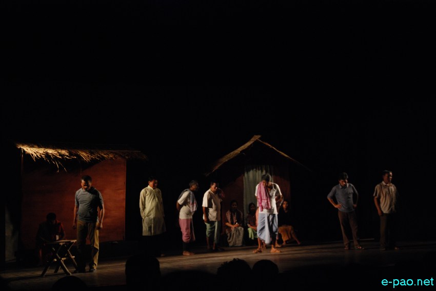 'Eshing Eshing' (Water Water) - A play at JN Manipur Dance Academy :: 5th January 2014