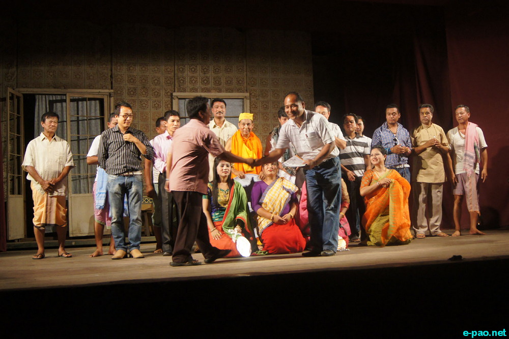  Cast and Crew of Manipuri Theatre Academy (MATA), Wangoi for the play 'Hyena-na Nokpa'