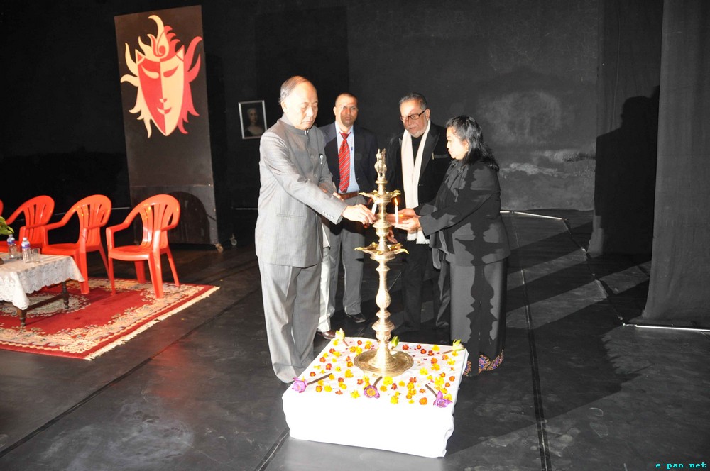 International Theatre Festival of India at The Shrine Playhouse of Chorus Prefecture, Shamushang Uku ::  9th January 2014