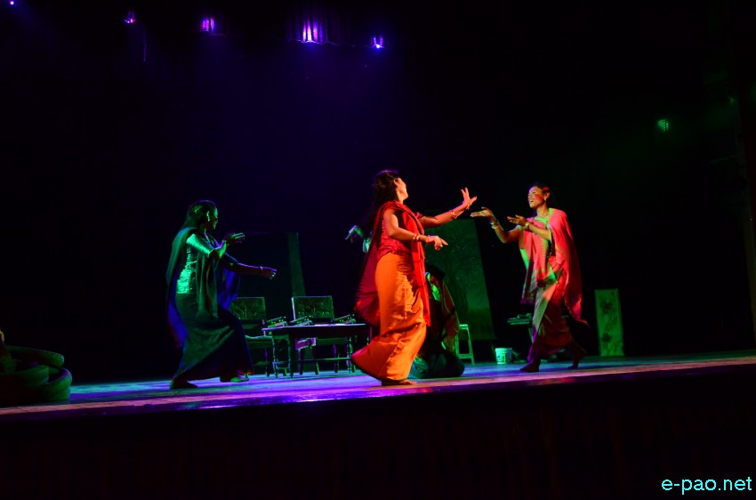 Mathang gi Yengningthada - A Play at Brajachand Theatre Festival 2015 at JN Dance Academy ::  11th - 15th January 2015