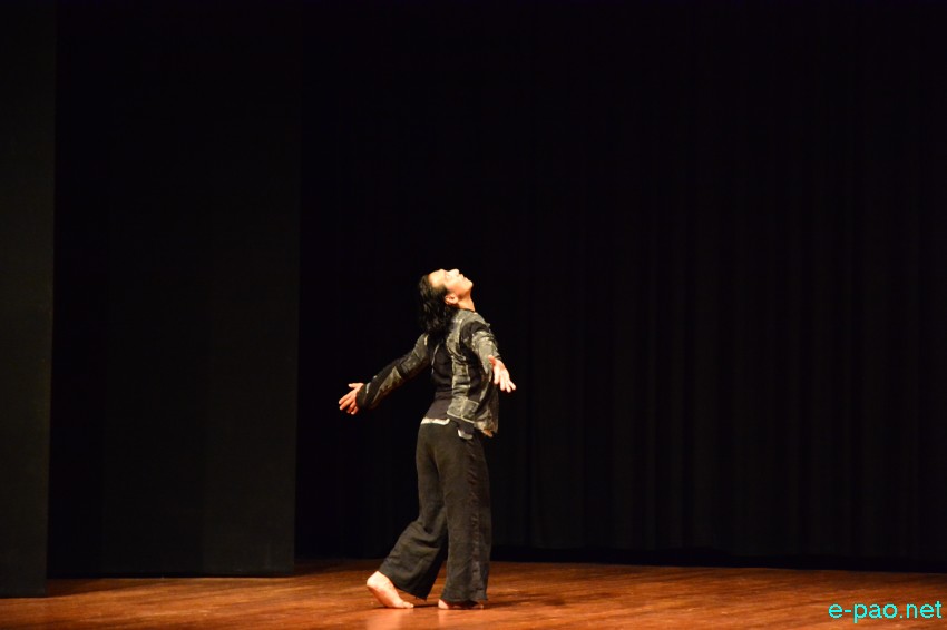 Takao Kawaguguchi performing at MFDC, Imphal on 5 June 2015