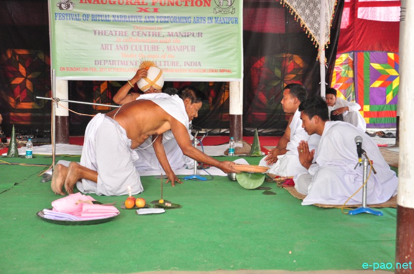 11th Festival of Ritual Narrative and Performing Arts of Manipur at Haobam Marak  :: 16 February 2017