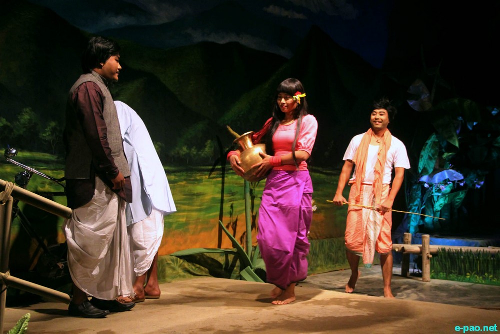 Kangjam Padmakumar's Play 'Sambal' staged at Irilbung :: 20th December 2017