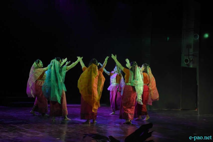 Gandhari (Dance Drama) performed at JN Manipur Dance Academy, Imphal :: 12th July 2019