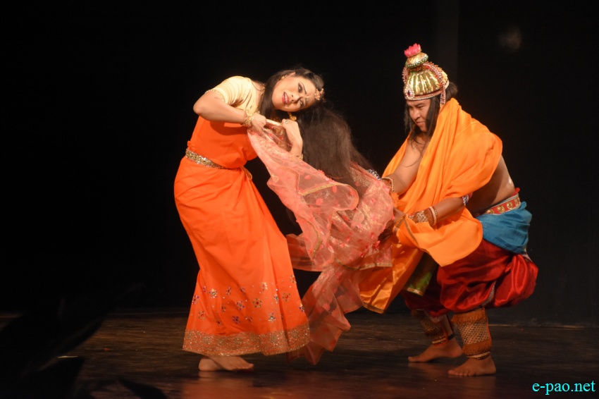 A scene from Gandhari (Dance Drama)  