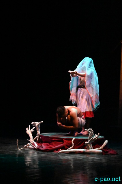 Pi - Thadoi performed by Kalakshetra Manipur at Jawaharlal Nehru Manipur Dance Academy, Imphal :: 19th July 2022