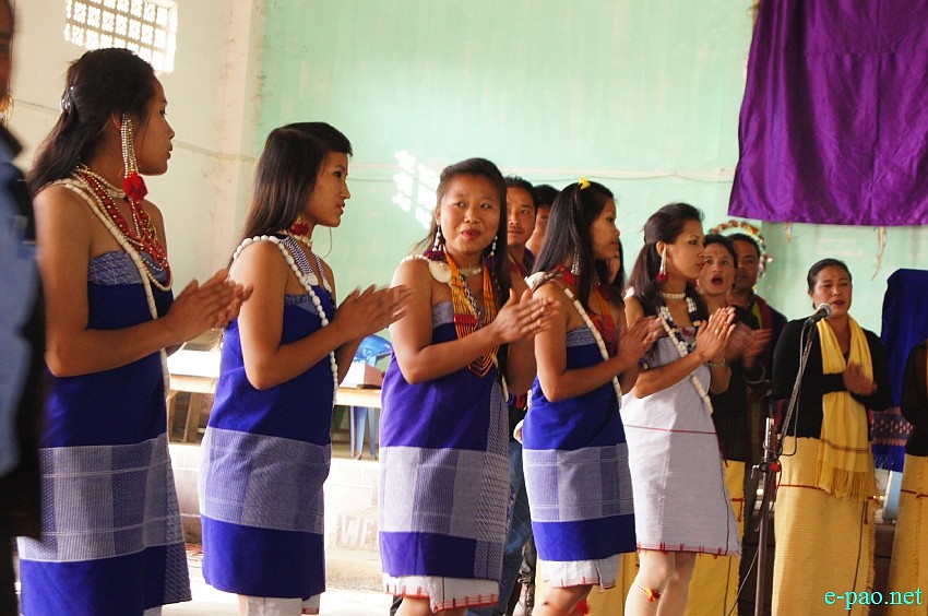 Anal Dance performed at Cultural Exchange programme of Chandel District at Aimol Khullen Village :: December 16 2014