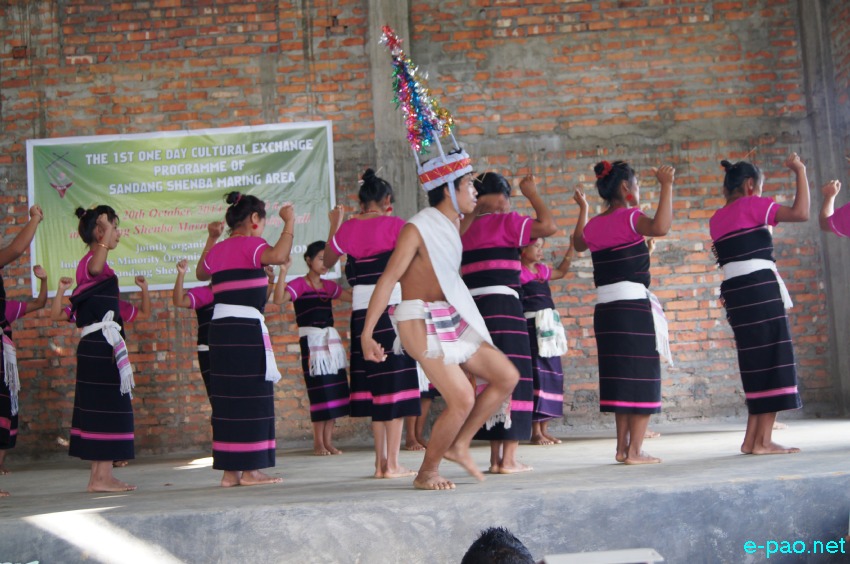 Cultural Exchange Programme of Sandang Senba Area at Sandang Senba Village, Senapati :: Oct 20 2014