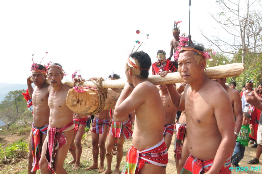 Luira phanit (Seed sowing festival) of Tangkhuls celebrated at  Lunshang village, Shangshak :: 3-5 March 2014