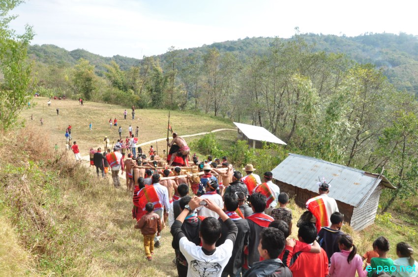 Luira phanit (Seed sowing festival) of Tangkhuls celebrated at  Lunshang village, Shangshak :: 3-5 March 2014