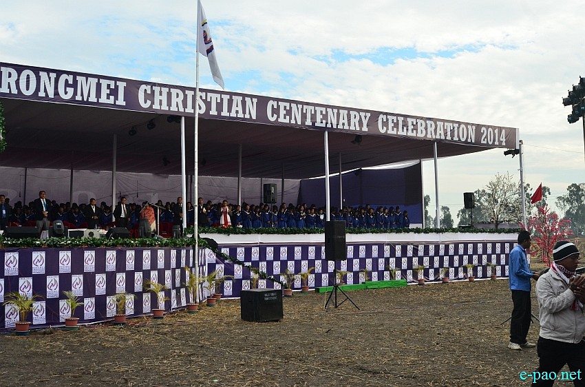 Rongmei celebrates 100 years of Christianity at Langol, Tarung :: 14 December  2014