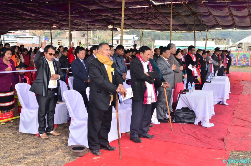 Rongmei celebrates 100 years of Christianity at Langol, Tarung :: 14 December  2014