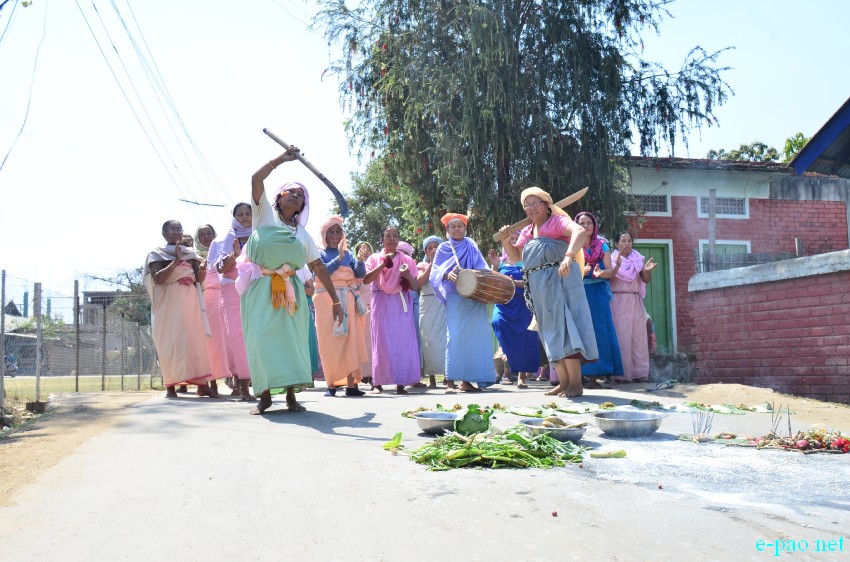 Saroi Khangba (propitiation of the evil spirits) at Sagolband and Kakwa, Imphal :: 8th March 2014