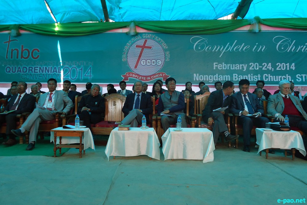 TNBC (Tangkhul Naga Baptist Convention) Quadrenniel Conference 2014 at Nongdam village :: 20 - 25 Feb 2014