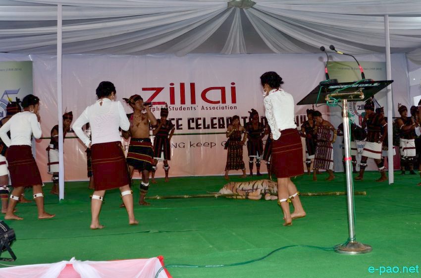 Platinum Jubilee celebration of Zillai Vaiphei Students' Association at Kangvai village, Churchandpur District :: 10 December 2014
