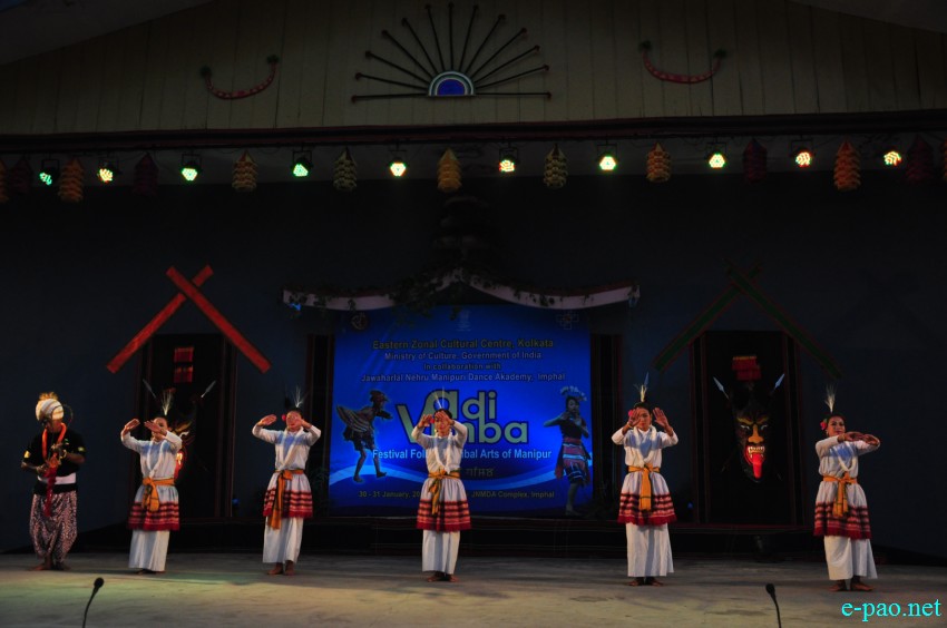 Adi Vimba (Festival of Folk & Tribal Arts) :  Maibi  Jagoi performance  :: 30 January 2016