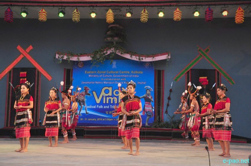 Adi Vimba (Festival of Folk & Tribal Arts) : Simlam Dance  :: 30 January 2016