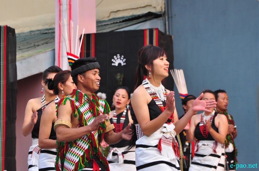 Adi Vimba (Festival of Folk & Tribal Arts) : Skuirei Dance from Maram , Senapati :: 30 January 2016