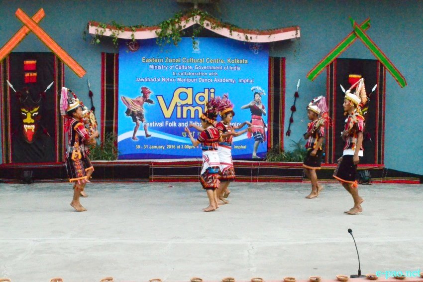 Adi Vimba (Festival of Folk & Tribal Arts) : Tarao Enthomah Lam Dance :: 31 January 2016
