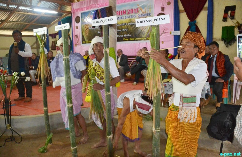 Chothe community  festival : 'Shabu Hong Rein' at Purum Khullen community hall, Chandel :: 30 October 2017