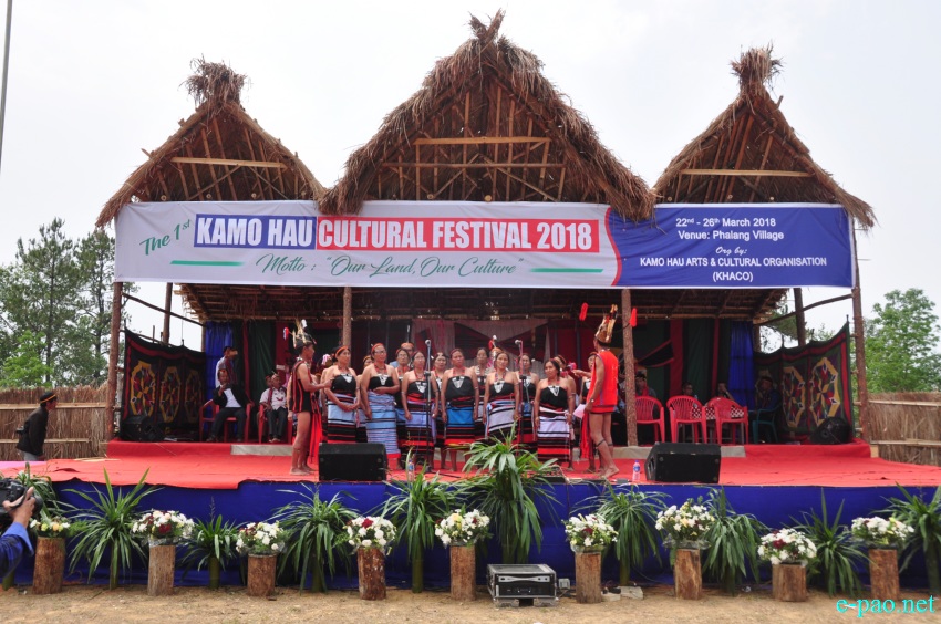 1st Kamo Hau Cultural Festival at Phalang Village, Kamjong District ::  22nd to 26th March 2018