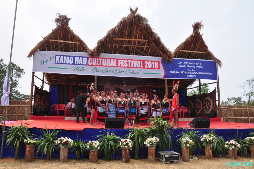 1st Kamo Hau Cultural Festival at Phalang Village, Kamjong District ::  22nd to 26th March 2018