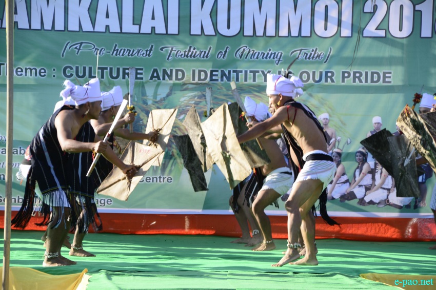 1st Lamklai Kummoi 2018, (Pre-harvest festival of Maring) at Sandang Senba Village, Senapati :: 20 October 2018
