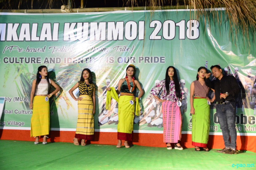 Fashion Show at 1st Lamklai Kummoi (Pre-harvest festival of Maring) at Sandang Senba, Senapati :: 20 October 2018