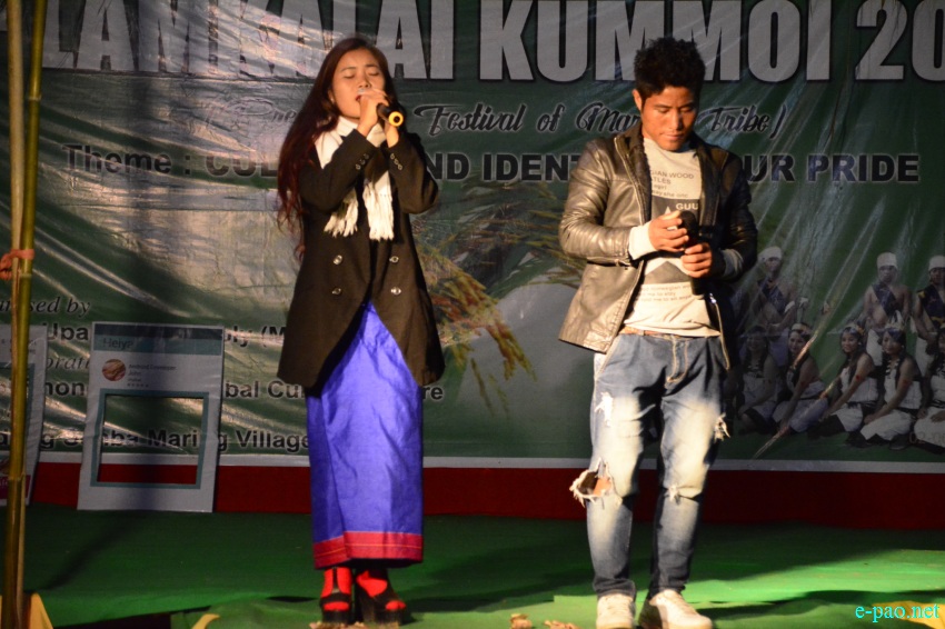 Fashion Show at 1st Lamklai Kummoi (Pre-harvest festival of Maring) at Sandang Senba, Senapati :: 20 October 2018