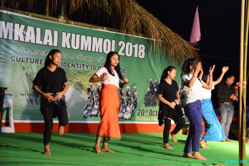 Fashion Show at 1st Lamklai Kummoi (Pre-harvest festival of Maring) at Sandang Senba, Senapati :: 20 October 2018