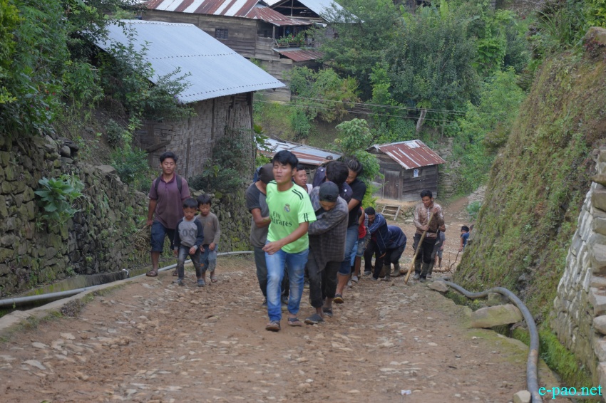 Laonii Festival , seed sowing festival of the Poumai tribe at Phuba Khuman village of Senapati District :: 22nd July, 2019