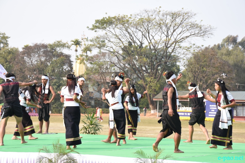 Folk Dance Festival at the 'Beating of the Retreat ceremony' of 71st Republic Day :: January 27th 2020