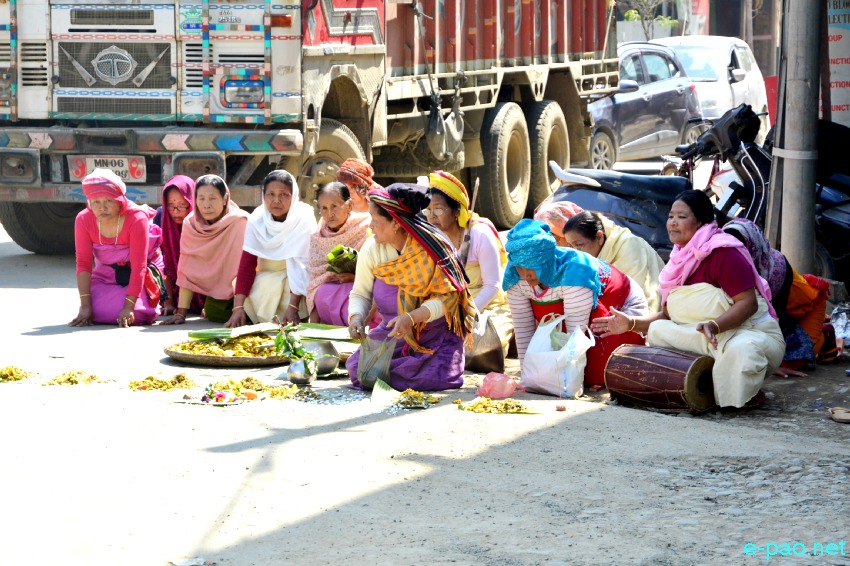 Saroi Khangba (propitiation of the evil spirits) at Imphal :: 29th February 2020