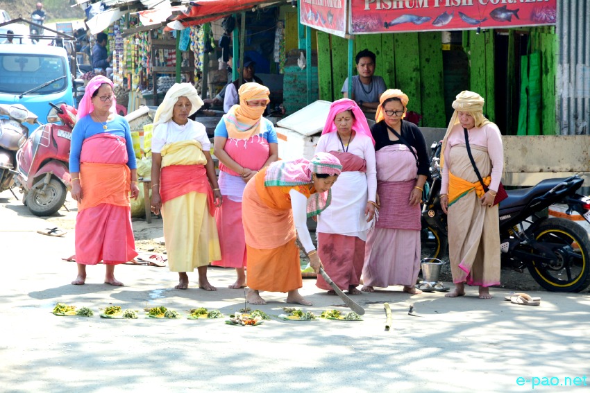 Saroi Khangba (propitiation of the evil spirits) at Imphal :: 29th February 2020