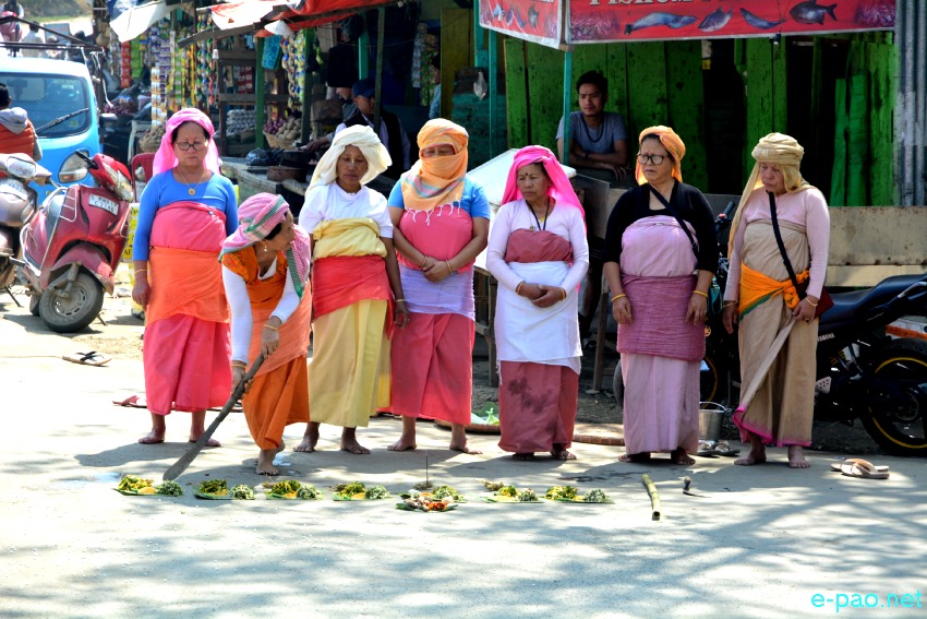 Saroi Khangba (propitiation of the evil spirits) at Imphal :: 29th February 2020