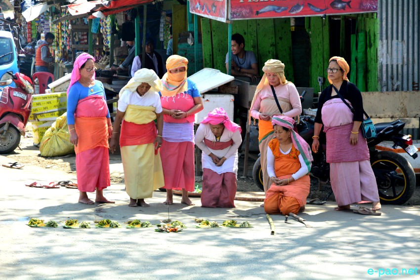 Saroi Khangba (propitiation of the evil spirits) at Imphal :: 29th February 2020