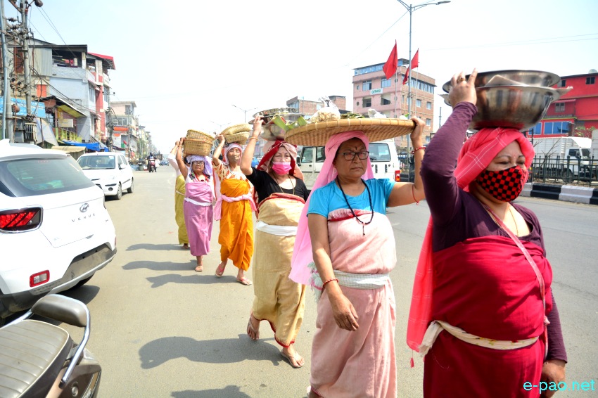 Saroi Khangba (propitiation of the evil spirits) at  Imphal :: 20th March 2021