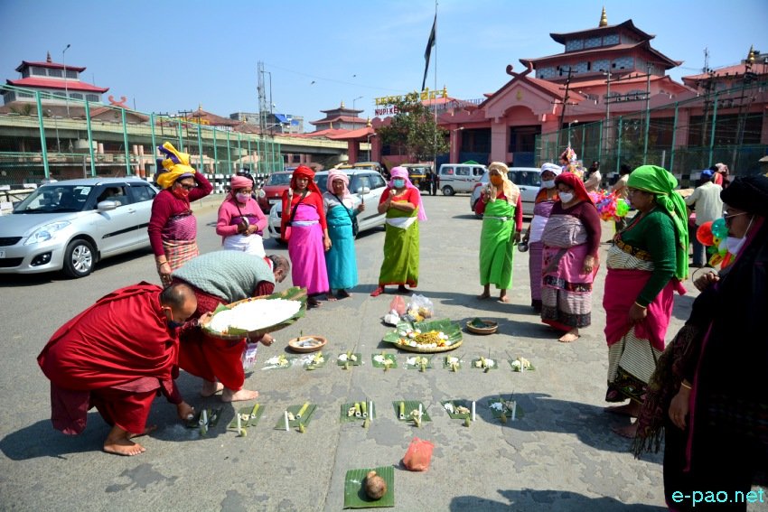 Saroi Khangba (propitiation of the evil spirits) at  Imphal :: 05th March 2022