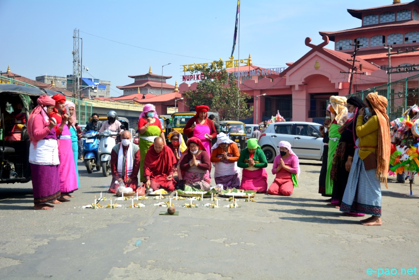 Saroi Khangba (propitiation of the evil spirits) at  Imphal :: 05th March 2022