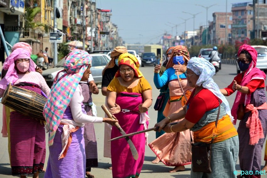 Saroi Khangba (propitiation of the evil spirits) at  Imphal :: 05th March 2022