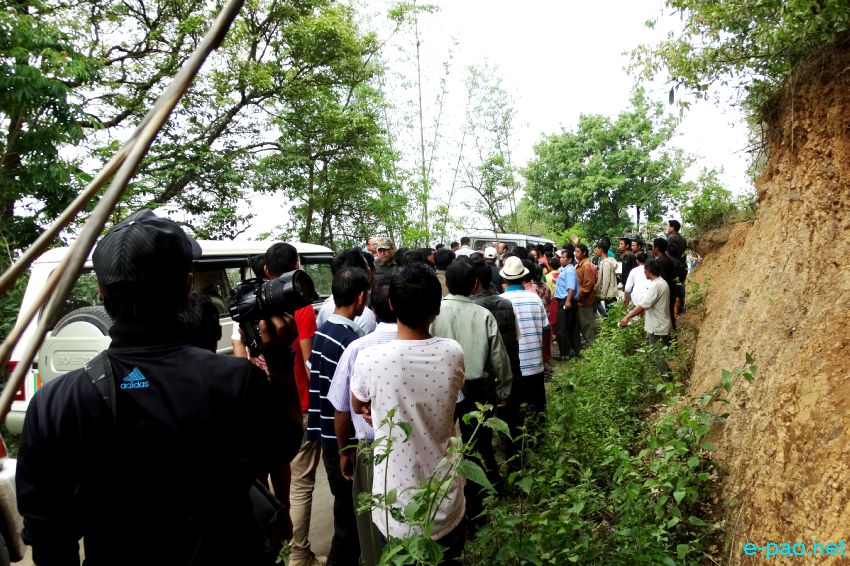Polling at Sandang Senba Maring, Sadar Hills for ADC  election  :: June 1 2015
