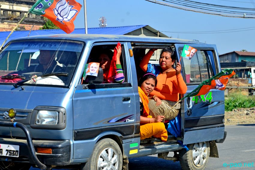 BJP MLA Thongam Bishwarjit : Winner of  Thongju Assembly by-election :: 24 November 2015