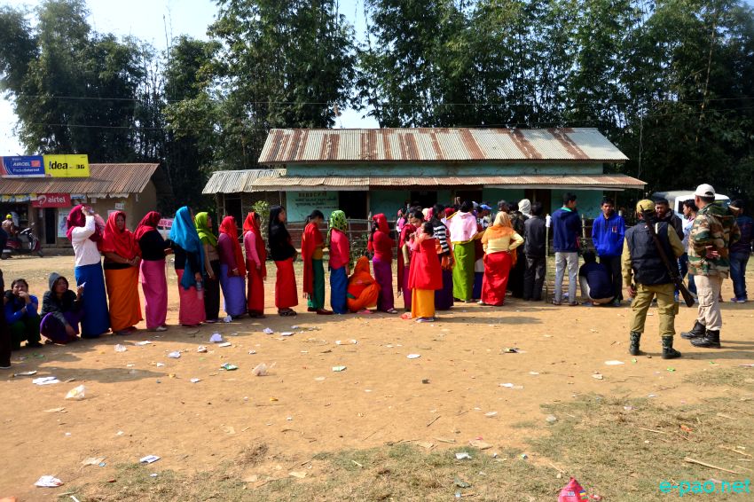 Polling for Municipal Councils and Nagar Panchayats in Manipur valley districts :: January 11 2016