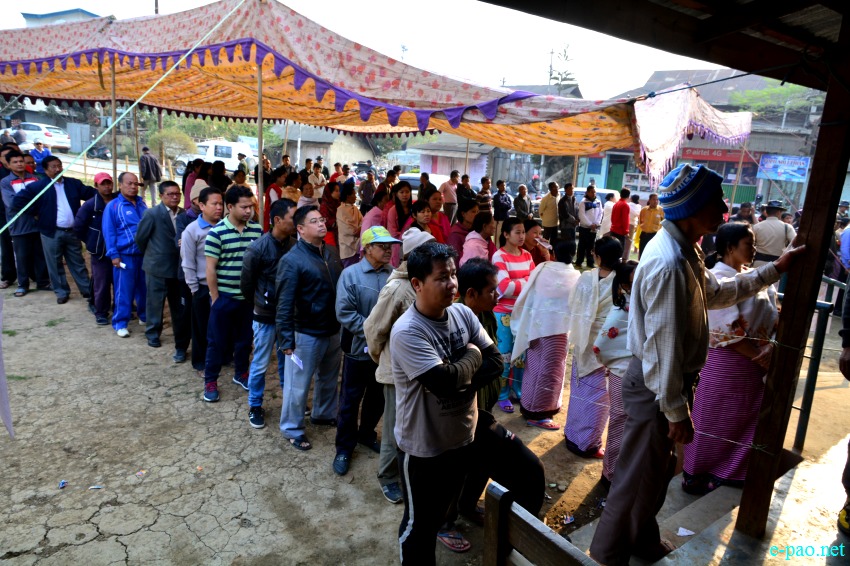 Polling for the first phase of 11th Manipur Legislative Assembly election ::  04th March 2017