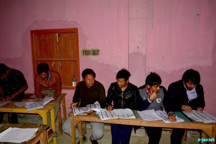 Polling for Second phase of 11th Manipur Legislative Assembly election at  Chandel District ::  08 March 2017