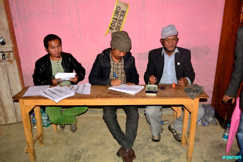 Polling for Second phase of 11th Manipur Legislative Assembly election at  Chandel District ::  08 March 2017