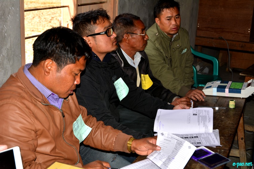 Polling for Second phase of 11th Manipur Legislative Assembly election at  Chandel District ::  08 March 2017