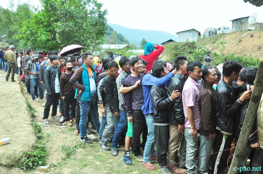 Polling for Second phase of 11th Manipur Legislative Assembly election at  Khoupum, Nungba ::  08 March 2017