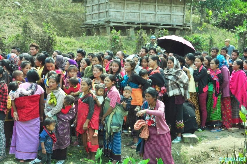 Polling for Second phase of 11th Manipur Legislative Assembly election at  Khoupum, Nungba ::  08 March 2017